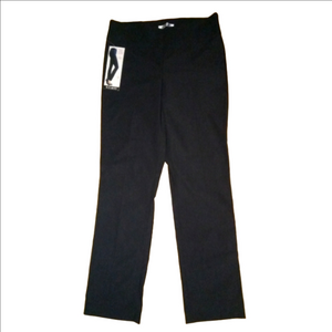 NWT Black Dress Pants with Logo